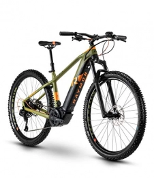 RAYMON Elektrische Mountainbike RAYMON Hardray E-Nine 8.0 27.5'' Pedelec E-Bike MTB grün / orange 2020: Größe: 55 cm