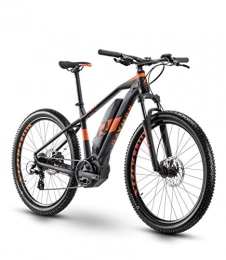 RAYMON Elektrische Mountainbike RAYMON Hardray E-Seven 3.0 27.5'' Pedelec E-Bike MTB schwarz / orange 2021: Größe: 40 cm / S