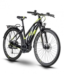 RAYMON Elektrische Mountainbike RAYMON Tourray E 4.0 Damen Pedelec E-Bike Trekking Fahrrad schwarz / grün 2020: Größe: 48 cm