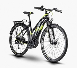 R Raymon Elektrische Mountainbike RAYMON Tourray E 4.0 Damen Pedelec E-Bike Trekking Fahrrad schwarz / grün 2020: Größe: 52 cm