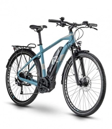 RAYMON Elektrische Mountainbike RAYMON Tourray E 5.0 Pedelec E-Bike Trekking Fahrrad blau / grau 2020: Größe: 60 cm