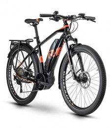 RAYMON Elektrische Mountainbike RAYMON Tourray E 6.0 Pedelec E-Bike Trekking Fahrrad schwarz / rot 2020: Größe: 48 cm