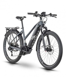 RAYMON Elektrische Mountainbike RAYMON Tourray E 8.0 Damen Pedelec E-Bike Trekking Fahrrad grau 2020: Größe: 48 cm