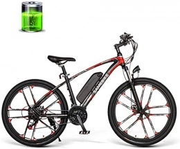 RDJM Elektrische Mountainbike RDJM Elektrofahrräder 26-Zoll-Berg Lang elektrisches Fahrrad 350W 48V 8AH elektrische 30 km / h mit hohen Geschwindigkeit geeignet for männliche und weibliche Erwachsene