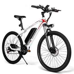 Generic Elektrische Mountainbike SAMEBIKE MY-SM26 Spoke Rim Electric Mountain Bike (Weiß)