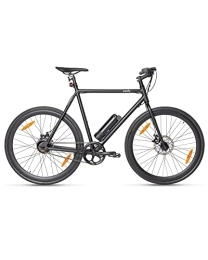 Sushi Elektrische Mountainbike Sushi Bikes Maki+ S schwarz | E-Bike Herren | 75 km Reichweite | Herausnehmbarer Akku 9, 6 Ah | 24 V / 200 W Nabenmotor | Geringes Gewicht