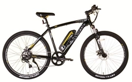 Swifty Elektrische Mountainbike Swifty Unisex-Adult at650 Mountain Bike with Battery on Frame, Black Yellow, one Size