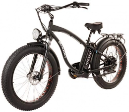 Tucano Bikes Monster 26 Elektrofahrrad 26 Zoll • Motor: 1.000 W-48 V • Vorderradaufhängung • Hydraulische Bremsen • Höchstgeschwindigkeit: 42 km/h • Akku: 48 V 12 Ah (schwarz)