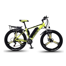 TAOCI Elektrische Mountainbike UNOIF 26-Zoll-Elektro-Fahrrad Mountainbike 36V 13Ah Abnehmbare Lithium-Batterie PAS Vorne Und Hinten Scheibenbremse, Black Yellow