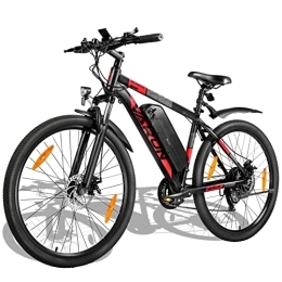 VARUN Elektrische Mountainbike VARUN E Bike Damen Herren E-Mountainbike Aluminiumlegierung 27.5 Zoll Elektrofahrrad mit 250W 48V 12.5Ah Abnehmbarer Lithium-Ionen-Akku