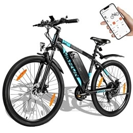 VARUN Fahrräder VARUN E Bike Damen Herren E-Mountainbike Aluminiumlegierung 27.5 Zoll Elektrofahrrad mit APP 250W 48V 12.5Ah Abnehmbarer Lithium-Ionen-Akku
