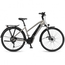 Winora Elektrische Mountainbike Winora Sinus iX11 500 Damen Pedelec E-Bike Trekking Fahrrad grau 2019: Größe: 52cm