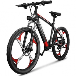 WXX Elektrische Mountainbike WXX Adult Electric Bike, 26-Zoll-36V Mountainbike Mit 48AH Lithium-Batterie, 400W Doppelscheibenbremse Electric Mountain Bike (Tragen Gewicht: Ca. 120Kg)