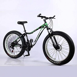 AISHFP Fahrräder Adult Fat Tire Mountain Bike, Aluminiumlegierung Schnee Off-Road Bikes, Doppelscheibenbremse Beach Cruiser Fahrrad, 26inch * 4.0 breite Räder, C