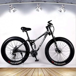AISHFP Fahrräder Adult Fat Tire Mountain Bike, Snowbike, Doppelscheibenbremse Cruiser Bikes, Strand Fahrrad 26 Zoll-Räder, B