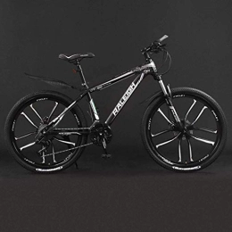 AYDQC Fahrräder AYDQC 26-Zoll-Mountainbike-Fahrrad, Aluminiumlegierungsrahmen, Doppelscheibenbremse, 21 / 24 / 27 / 30 Geschwindigkeit, 10 Cutterrad 6-20, 30 fengong