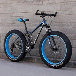 GAYBJ Fat Tire Mountainbike GAYBJ Mountainbike MTB für Herren und Damen Land Gearshift Fahrrad High Carbon Stahlrahmen 24 / 26-Zoll-Aluminiumlegierung Räder, I, 26 inch 27 Speed