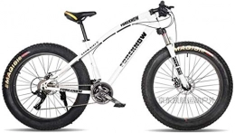 HongLianRiven Fat Tire Mountainbike HongLianRiven BMX Mountain Bikes, 24-Zoll-Fat Tire Hardtail Mountainbike, Doppelaufhebung Rahmen und Federgabel Gelnde Mountainbike, 21 / 24 / 27speed 6-17 (Color : C, Size : 27 Speed)
