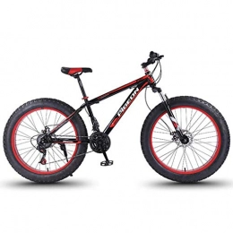Kays Mountainbike Mountainbike, 26 ‚‘ Rad MTB Fahrräder Leichte Carbon-Stahlrahmen 24 Geschwindigkeiten Scheibenbremse Vorderachsfederung (Color : Red)