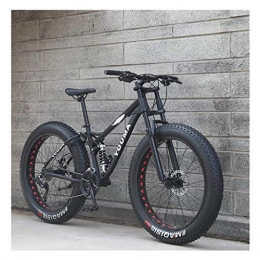 LIYONG Fahrräder LIYONG Super Bike! berquere die Berge! 26-Zoll-Mountainbikes, Erwachsene Jungen Mdchen Fat Tire Mountain Trail Fahrrad, Doppelscheibenbremse Fahrrad, High-Carbon Stahlrahmen Fahrrad -SD001