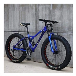 LIYONG Fahrräder LIYONG Super Bike! berquere die Berge! Erwachsene Mountain Bikes, 24-Zoll-Fat Tire Hardtail Mountainbike, Doppelaufhebung-Rahmen und Federgabel All Terrain Mountain Bike -SD005