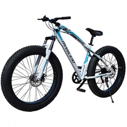 LHQ Fahrräder Mountainbike, Faltrad Unisex 26 Zoll Fat Tire Mountain Bike Adult Mountainbike High-Carbon Stahlrahmen Doppelscheibenbremse Fahrräder Heimtrainer Cruiser Fahrrad ( Color : 27 Speed , Size : 26 inch )
