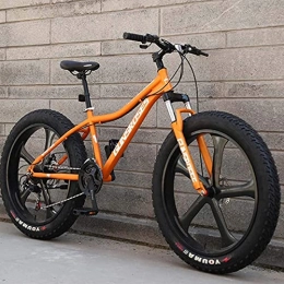 N&I Fat Tire Mountainbike N&I Off-Road Mountain Bikes 26 Inch Fat Tire Hardtail Snowmobile Dual Suspension Frame and Suspension Fork All Terrain Mountain Bicycle Adult