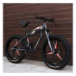LIYONG Fat Tire Mountainbike Super Bike! berquere die Berge! Super Bike!26-Zoll-Hardtail Mountainbike, Erwachsene Person Fat Tire-Gebirgsfahrrad, Mechanische Scheibenbremsen, Federung vorne Mnner Frauen Bikes - Glck -SD007