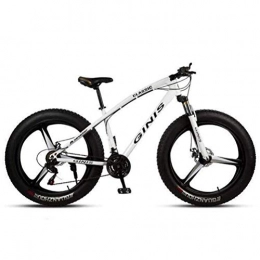 Tbagem-Yjr Fahrräder Tbagem-Yjr Absorption Gebirgsfahrrad - Dual Suspension Mountain Bikes Sport Freizeit-Männer MTB (Color : White, Size : 30 Speed)