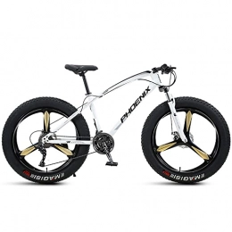 WBDZ Fat Tire Mountainbike WBDZ Ultraleichtes 26-Zoll-Mountainbike, 21-Gang-Mountainbike mit Rahmen aus Kohlenstoffstahl und Doppelscheibenbremse, Vorderradaufhängung, stoßdämpfendes Outdoor-Rennrad für Männer und Frauen