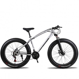 WJH Fahrräder WJH 26-Zoll-Mountainbikes, High Carbon Stahlrahmen 26 Zoll mit Variabler Geschwindigkeit Doppelstoßdämpfung Fahrrad, Weiß, 21 Speed