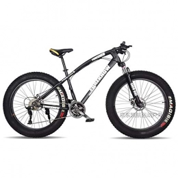 XHJZ Mountain Bikes, 26-Zoll-Fat Tire Hardtail Mountainbike, Doppelaufhebung-Rahmen und Federgabel Gelände Mountainbike, 21/24 / 27speed, Spoke,G,24 Speed