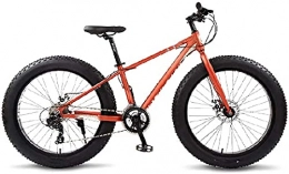 JIAWYJ Fat Tire Mountainbike YANGHAO-Mountainbike für Erwachsene- Mountainbike, Rennradfahrräder Fahrräder Full Aluminium Fahrrad 26 Schneefettreifen 24 Geschwindigkeit MTB-Scheibenbremsen, für städtische Umwelt und Pendeln und v
