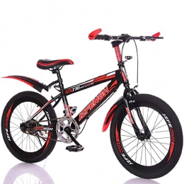 ZXCVB Mountainbike MTB 20/22/24 Zoll Fat Tire Bike Fahrrad Mit Scheibenbremsen MTB Bike Für Männer Und Frauen,Red-20inch