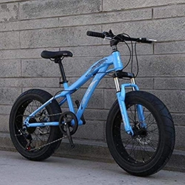 ZY Fahrräder ZY Fat Tire Bike Fahrrad, Mountainbike for Erwachsene und Jugendliche mit Scheibenbremsen und Frhling-Federgabel, High Carbon Stahlrahmen 5-25 (Farbe: D, Gre: 20inch 27 Speed) LOLDF1