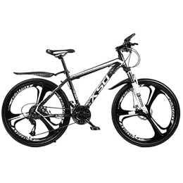 SHANJ Fahrräder 24 / 26 Zoll Mountainbikes für Erwachsene Damen / Herren, 21-30 Speed MTB Fahrrad mit Federgabel, Doppelscheibenbremsen, Pendler City Fahrrad