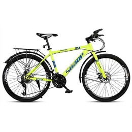 GAOTTINGSD Fahrräder 26 Zoll Mountainbike Mountainbike Erwachsene MTB Fahrrad-Straßen-Fahrräder Einstellbare Geschwindigkeit for Männer und Frauen 26in Räder Doppelscheibenbremse ( Color : Green , Size : 30 speed )