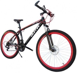 Suge Mountainbike 26-Zoll-Rad Doppelscheibenbremse Mountainbike Geschwindigkeit Student fiets Mnner Frauen Stadt-Pendler-Fahrrad, ideal for die Strae oder Schmutz Trail Touring (Color : Red)