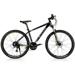  Fahrräder 27.5 Zoll Alu Wizard X-Country 3.5 Fahrrad Shimano 27 Gang MTB schwarz gelb Rh54cm