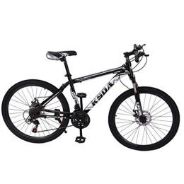AGrAdi  AGrAdi Rennrad für Erwachsene, 26-Zoll-Mountainbike für Erwachsene, 21-Gang-Federgabel, MTB, leichte 30, 9-Pfund-Fahrräder mit Aluminiumrahmen, Outdoor-Fahrrad für Männer und Frauen (weiß und schwarz)