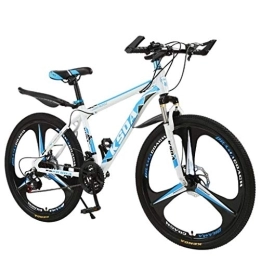 AGrAdi  AGrAdi Rennrad für Erwachsene, Mountainbikes, 26-Zoll-Klapp-Mountainbike mit 21 Gängen, Erwachsene Fahrrad-Mountainbike für Damen und Herren, Junior-Aluminium-Voll-Mountainbike (blau)