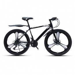 Aoyo Mountainbike Aoyo Rennrad, 27-gang-26-zoll-fahrräder, Doppelte Scheibenbremse Hohe Kohlenstoffstahlrahmen, Variabler Geschwindigkeit Fahrradschockabsorption Rennrad(Color:Gewöhnliches Dreimesserrad-Weiß)