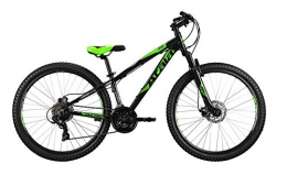 Atala Fahrräder Atala Mountain Bike Race PRO Neues Modell 2020, 24 Zoll HD, Einheitsgröße 33 (140-165 cm), Farbe Schwarz - Grün