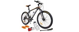 Generic Fahrräder BDW Mountainbike Aluminiumrahmen Shimano 21 Gang Schaltung, Scheibenbremse 26 Zoll Reifen | 18 Zoll Rahmen MTB | Additive ! (Rot)