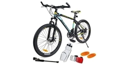 BDW Fahrräder BDW Mountainbike Shimano 18 Gang Schaltung, Scheibenbremse 26 Zoll Reifen | 18 Zoll Rahmen MTB | Additive ! VIELE Farbe (Grün)