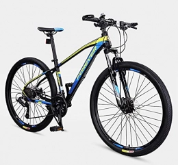  Mountainbike Bike, Hardtail Aluminium Mountainbike 27 Gang Schaltung, Scheibenbremse 27.5 Zoll Reifen Blue