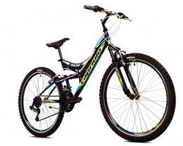 breluxx Fahrräder breluxx® Mountainbike 26 Zoll Fullsuspension CTX260 - schwarz / blau, 18 Gang Shimano - Modell 2020