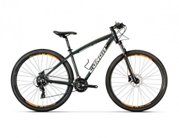 Conor Mountainbike Conor 6700 Fahrrad, Erwachsene, Unisex, Schwarz / Orange (Mehrfarbig), S