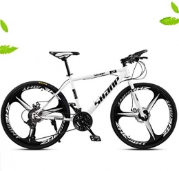 Suge Fahrräder Country Mountain Bike, 24 / 26 Zoll Doppelscheibenbremse, Land Gearshift Fahrraderwachsene MTB mit Verstellbarer Sitz (Color : 24-Stage Shift, Size : 26inches)