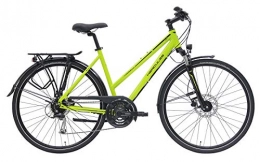 ZEG Fahrräder Damen Fahrrad 28 Zoll - Hercules Tourer Sport - Shimano 24-Gang Kettenschaltung, Suntour Federgabel, grün glänzend